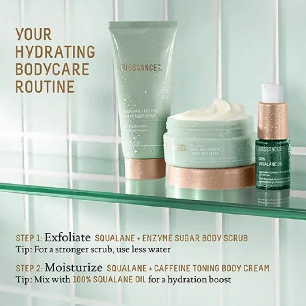 Biossance Smooth Start Body Set Travel Size